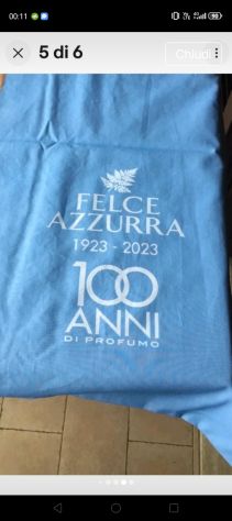 Nuovi sigillati 2 asciugamani Felce Azzurra - Foto 2