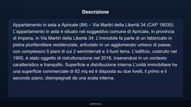 Immobile in asta di 82 m² in vendita a Apricale - Foto 3