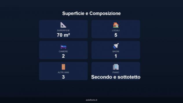 Immobile in asta di 70 m², box auto in vendita a Capannoli - Foto 3