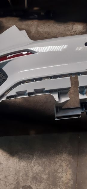 Paraurti Post Audi A3 8Y S-LINE 2022 BIANCO, usato segnato senza sensori - Foto 5