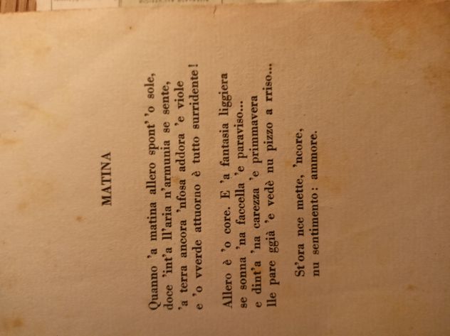 antico libro di poesie napoletane - Foto 4