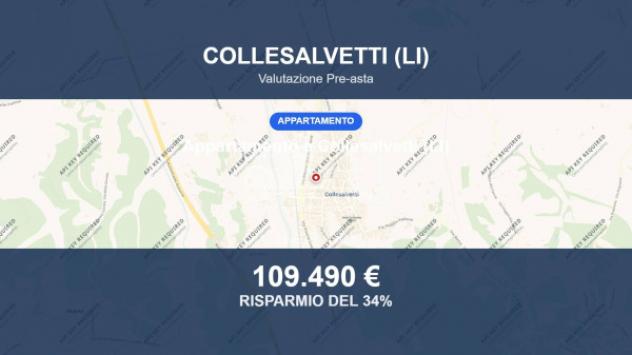 Immobile in asta di 90 m², box auto in vendita a Collesalvetti