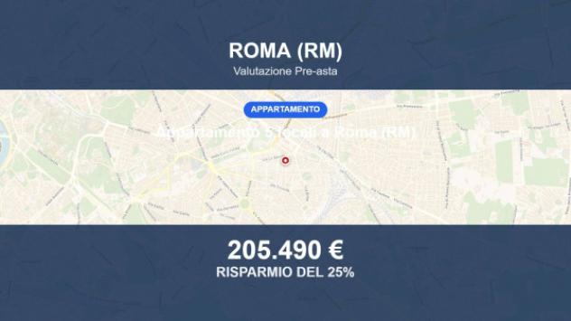 Immobile in asta di 92 m² in vendita a Roma