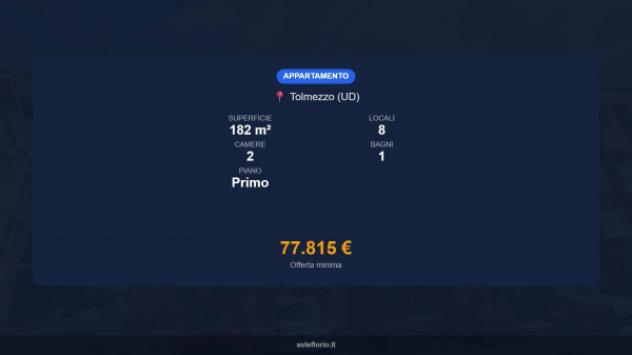 Immobile in asta di 182 m² con più di 5 locali e box auto in vendita a Tolmezzo - Foto 16