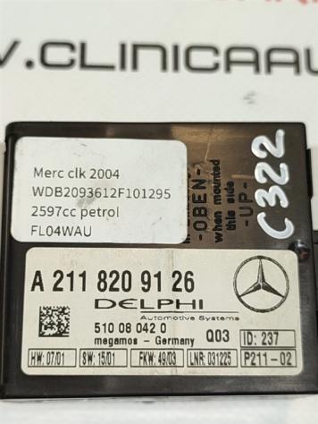 CENTRALINA ALLARME MERCEDES CLK Coupé W209 A2118209126 112912 (02) - Foto 2