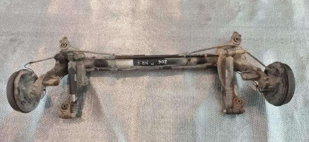ASSALE POSTERIORE PEUGEOT 206 1° Serie diesel 1.4 (9803)