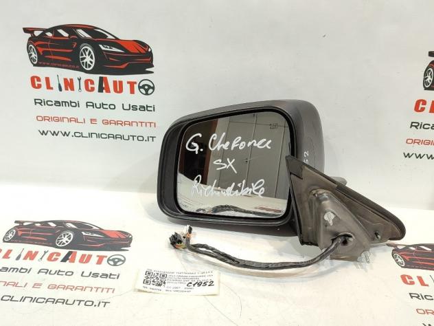 SPECCHIETTO RETROVISORE SINISTRO JEEP Grand Cherokee 4° Serie K5SG19TZZAF 1SZ17AXRAG VM23D/EXF (1121)