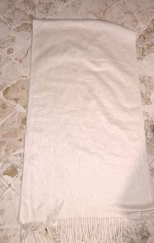 Sciarpa Bianca Inverno - Foto 2