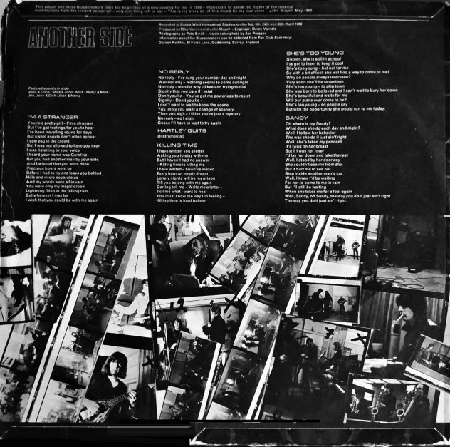 John Mayall -Another Side+Bare Wires- LP - Ediz. Decca House London 1968 - Foto 2