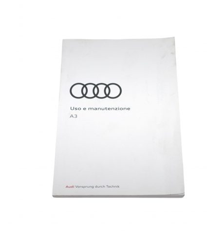 LIBRETTO USO E MANUTENZIONE AUDI A3 Sportback (8YA) 8Y0012750AF (19) - Foto 5