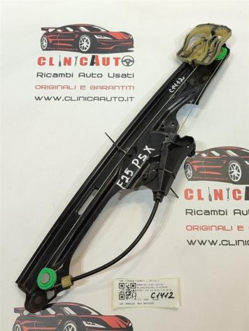 MECCANISMO ALZAVETRO POST. SX BMW X3 2° Serie 7355639 7344671 N47D20C (10) - Foto 3