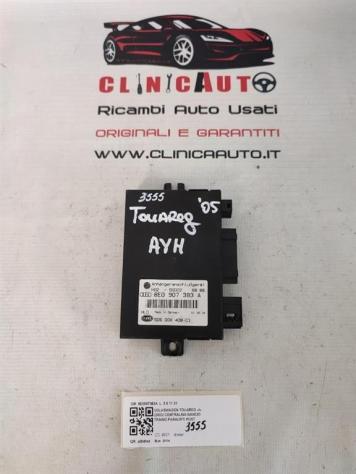 CENTRALINA GANCIO DI TRAINO VOLKSWAGEN Touareg 1° Serie 8E0907383A (0206)