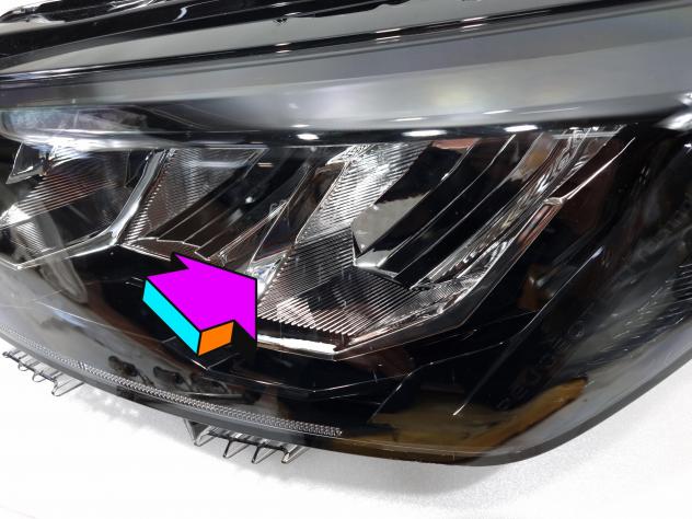 FARO FANALE ANTERIORE SINISTRO A LED PEUGEOT 2008 Serie 9833036380 (19) - Foto 4