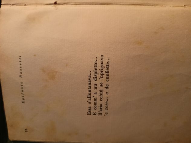 antico libro di poesie napoletane - Foto 6