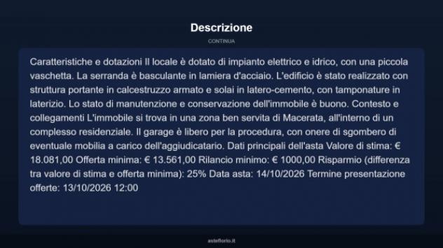 Immobile in asta di 45 m² in vendita a Macerata - Foto 10