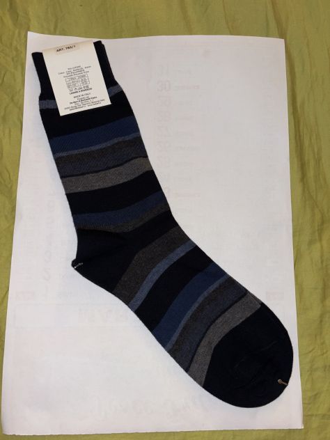 CALZE NUOVE CON CARTELLINO IN COTONE INVERNALE DA UOMO”DeBert”MADE IN ITALY - Foto 8