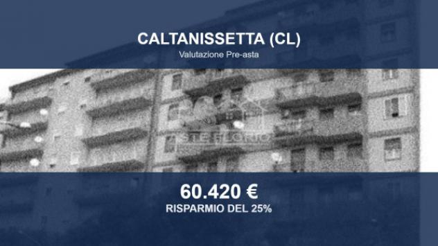 Immobile in asta di 137 m² con più di 5 locali e box auto in vendita a Caltanissetta