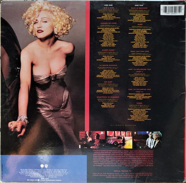 MADONNA- I am Breathless- LP 1990 - Foto 2
