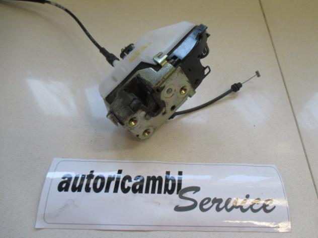 00009136Q6 CHIUSURA SERRATURA PORTA ANTERIORE DESTRA CITROEN C2 1.4 D 50KW 5M 3P (2004) RICAMBIO USATO