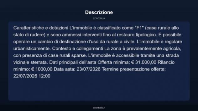 Immobile in asta di 852 m² in vendita a Pistoia - Foto 4