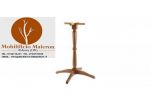 Basamento Tavolo Alto Per Pub Ristorante In Legno Stile Shabby  cod 6004/2 H110