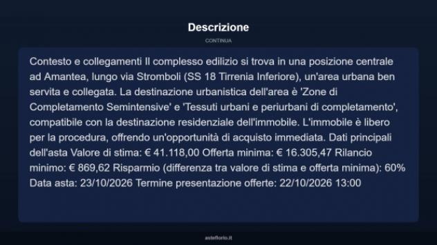 Immobile in asta di 60 m² in vendita a Amantea - Foto 13