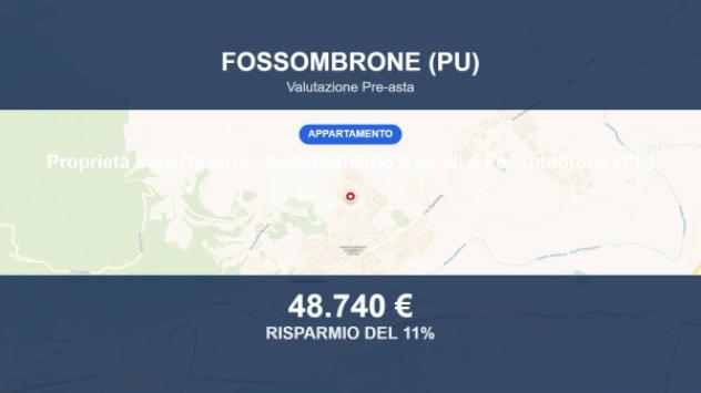 Immobile in asta di 100 m² con più di 5 locali e box auto in vendita a Fossombrone