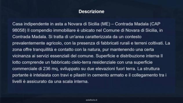 Immobile in asta di 236 m² in vendita a Novara di Sicilia - Foto 17