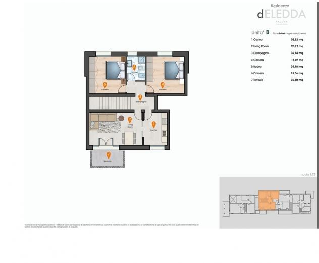 Porzione di casa in vendita a Padova - Foto 3