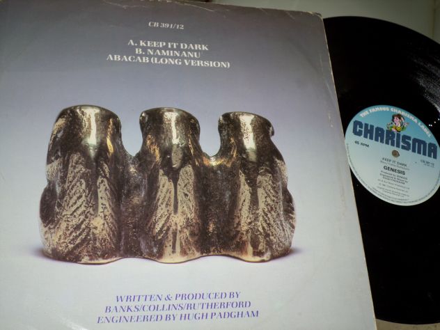 GENESIS - Keep It Dark (LP) 12" Maxi Single 45rpm - 1981 Charisma U.K - Foto 2