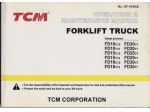 TCM FD20T7 - TCM FD25T7 - TCM FD30T7 Manuale uso e Manutenzione EN