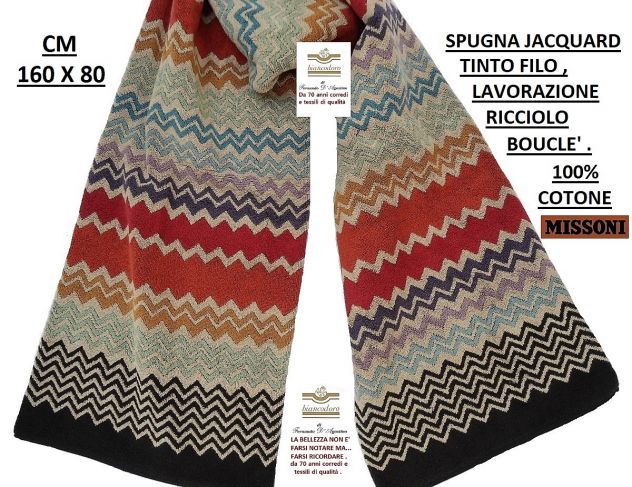 TELI SPUGNA MISSONI 3 MODELLI , mare , bagno , piscina ecc. - Foto 10