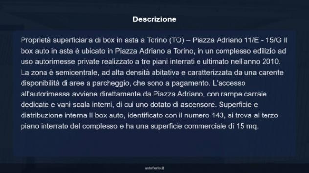 Immobile in asta di 15 m² in vendita a Torino - Foto 3