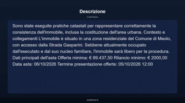Immobile in asta di 155 m² in vendita a Meolo - Foto 4