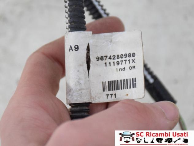 Cavo Retronebbia Paraurti Posteriore Peugeot 208 9674280980 - 30196 - Foto 2