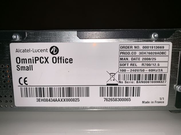CENTRALINA TELEFONICA PROFESSIONALE SWITCH E ANCHE ROUTER TUTTO IN 1 MARCA ALCAT - Foto 9