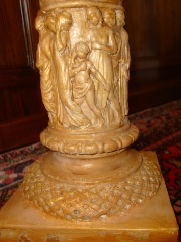 Colonna primi '900 in gesso - Foto 2