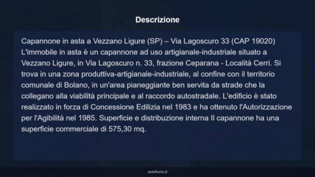 Immobile in asta di 575 m² in vendita a Vezzano Ligure - Foto 8