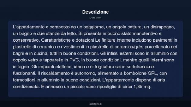 Immobile in asta di 64 m² in vendita a Borgorose - Foto 8