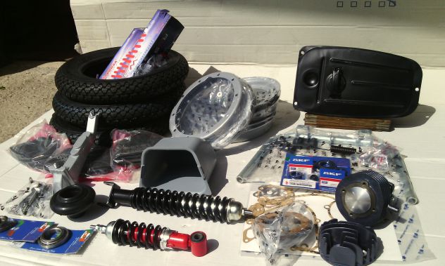 Kit Ricambi Nuovi Restauro Piaggio Vespa 50 N L R FAROTONDO Accessori V5A1T - Foto 4