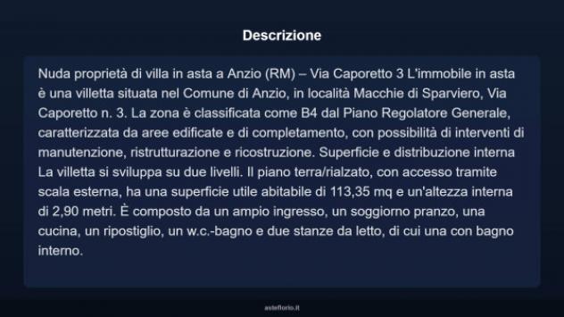Immobile in asta di 113 m² con più di 5 locali e box auto in vendita a Anzio - Foto 12