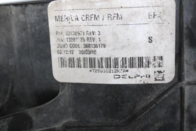 13287728 ELETTROVENTOLA OPEL MERIVA A 1.4 G 66KW 5M 5P (2010) RICAMBIO USATO 13128929 - Foto 2