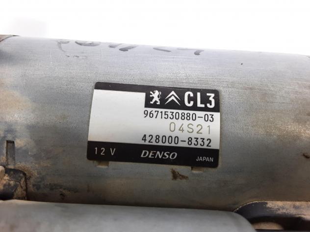 MOTORINO D' AVVIAMENTO PEUGEOT 208 Serie 9671530880 HMZ (EB2), HMZ (EB2F) Benzina 1200 (1219) - Foto 6