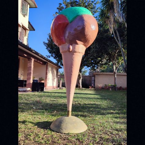 Statua cono gelato in resina - Foto 6