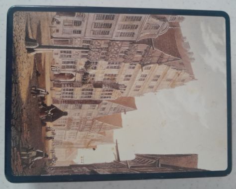 Scatola latta Ottagonale Quality Street grande da collezione vuota - Foto 7