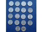 lotto 190 - Francia 1 franc 18 monete anni diversi vedi foto e descrizione