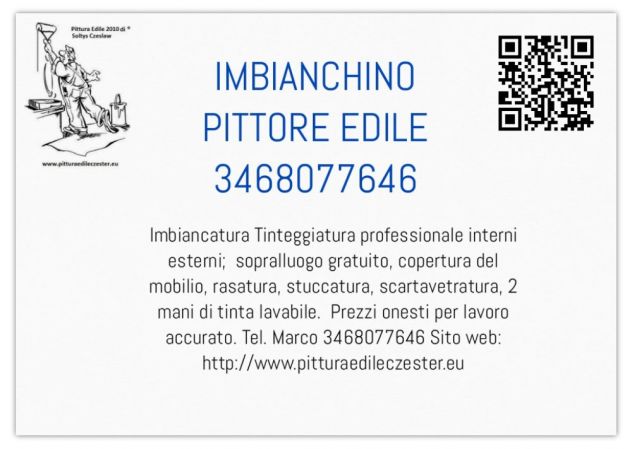 Imbiancatura Pittura Edile