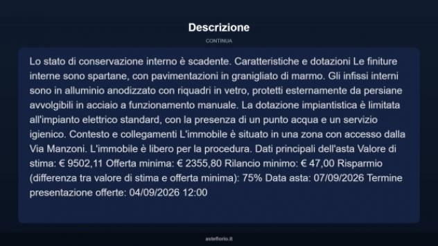 Immobile in asta di 41 m² in vendita a Carolei - Foto 5
