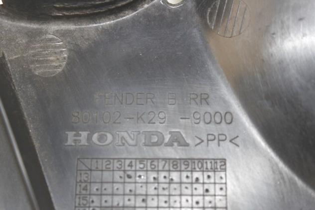 HONDA SH MODE 125 80102K29900 PARAFANGO POSTERIORE JF71 17 - 20 REAR FENDER 80102K299000 - Foto 3