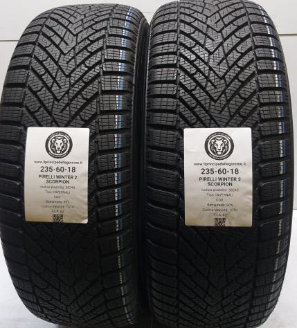 2 GOMME 235 60 18 PIRELLI A58243